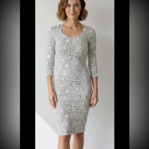 Geometric Patterned Dress